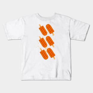 Orange Popsicle Kids T-Shirt